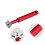 Club Groove Sharpener Mit 6 Schneidern Rot 2
