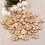 50 DIY Holzscheiben Scrapbooking Große Konfetti Braut 2