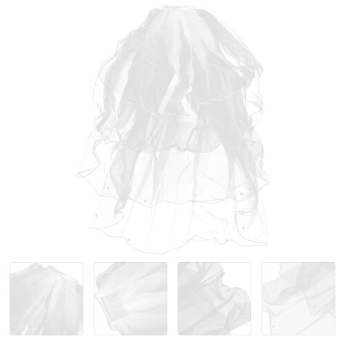 Schleier Haar Accessoire Für Hochzeit Verlobung 2