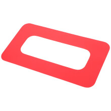 Paddling Board Surfboard Zubehör 30,00x16,50x0,10 Cm Rot