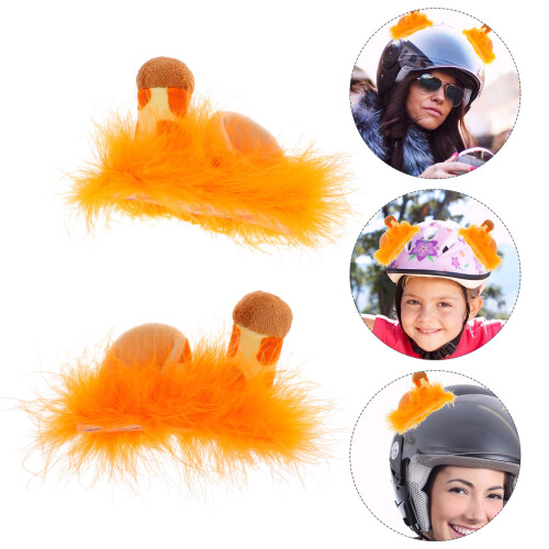2St Comfortabele Helm Accessoires, , Cartoon Oren 1