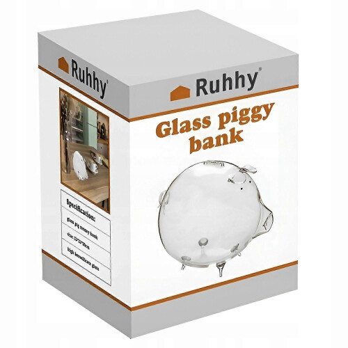 Ruhhy Glas-Sparschwein 22588 1