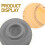 Bead Design Board Kunststoff Bunt 2er Pack 9