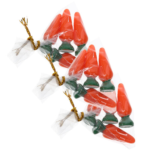 3 Beutel Mini , Künstliche Gemüsemodelle
