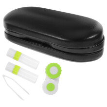 1St 2-In-1 Brillen Linsen Etui Zweilagig Tragbar Für Myopie