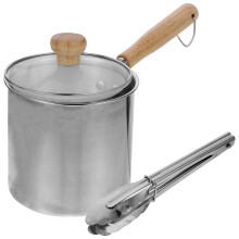Fritteuse Für Buffets Und Zum Erhitzen Von Milch Mit Deckel 1 Satz