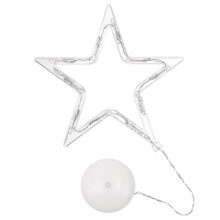 10 LED Weihnachtslichter Mit Saugnapf Batteriebetrieben Für