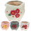 4Stk Handbedruckter Moderner Haushaltsblumentopf 1