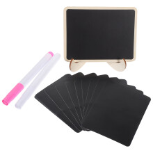 1 Set Mini Tafelschild Desktop Memo Mehrfachnutzung Schultafel