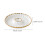 Dumpling Schale Wiederverwendbare Sushi Platte Runder Dippteller 11