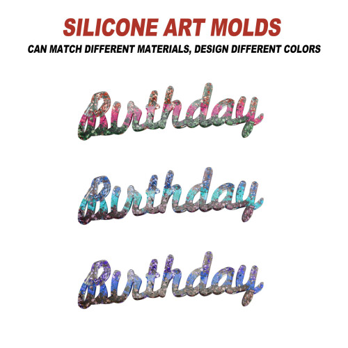 1St Diy Silikonform Buchstabenform Bastelform 2
