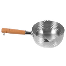 Topf Mit Holzgriff Flacher Kochtopf Für Ramen Milch