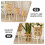 Porte-Pots En Bambou Robuste Couleur Khaki Idéal Intérieur 11