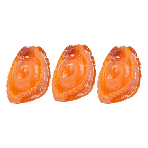 3St Simulation Abalone Modell Meeresfrüchte Display Requisiten