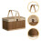 Picnic Korb Weiden Rattan Servierkorb 4