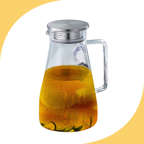 1,5 L Mit Blumenfilter Und Edelstahldeckel 2
