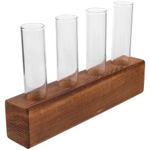 1 Set Blumenrohr Mit Holzgestell Pflanzgefäß