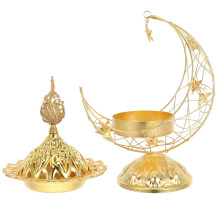 Middle Eastern Moon Räucherstäbchenhalter Aus Metall Für Ramadan