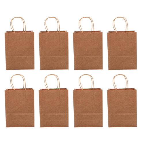 Takeaway Verpackungsbeutel Kraftpapierbeutel 20er Pack 1