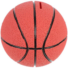 Basketball-Spardose für Bargeld, tragbare Vinyl-Spardose, Heimdekoration für Kinder, 1 Stück