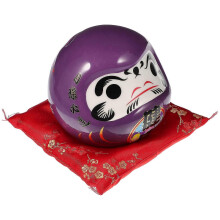 Spardose in Tierform aus Keramik mit Dharma-Motiv, 1 Stück