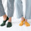 2 Paar Sommer Mit Geteiltem Zehenfach Unisex Freizeitsocken 5