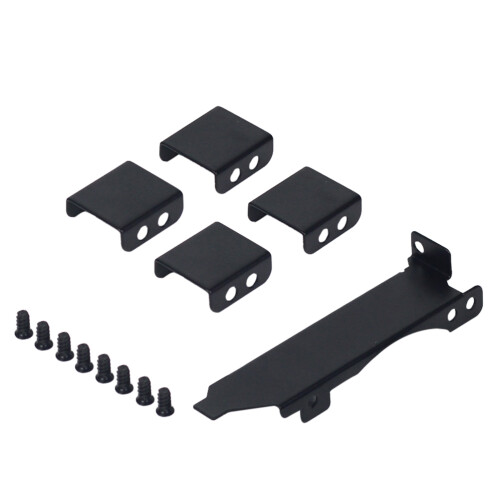 2 Sets Pci-Sleufventilatorbeugel Drievoudig 8 Cm 9 Cm Warmtesink