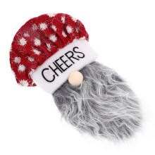 Christmas Chef Gesichtslose Puppe Weinhülle Flaschenhalter Zuhause