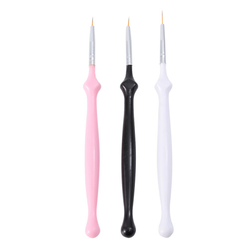3Stk Pen Liner Für Nageldesign 2