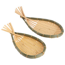 Simuliertes Rattan Bunt 2 Stk 12,6x7,1x6,7 Zoll