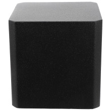 Spardose Tipp Aufbewahrungsbox Metall Spardose zum Gebrauch Schwarz 20X20X20CM Geld sparen 1Set