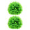 2Pack Topiary Kugel Kunststoff Hängend Für Partydekoration 6