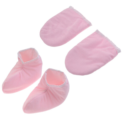 2 Guantes Cera con Fundas Aisladas para Manos y Pies