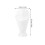 3 Party Chip Cup 16,5x8,5 Cm Weiß 3