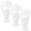 3 Party Chip Cup 16,5x8,5 Cm Weiß 10
