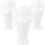 3 Party Chip Cup 16,5x8,5 Cm Weiß 4