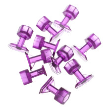 Worgeous 10 Stuks Autoreparatie Pakking Transparant Paars