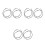 6 Kralen Zonnebril Ketting Antislip 4