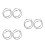 6 Kralen Zonnebril Ketting Antislip 9