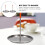 2Stk Hähnchen Bratrost Pute Grilltablett Für Camping 6