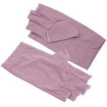 Un Par De Guantes UV Sin Dedos Para Manicura Con Gel