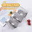 Soporte Acero Inoxidable Para Tacos Con Base Estable 10