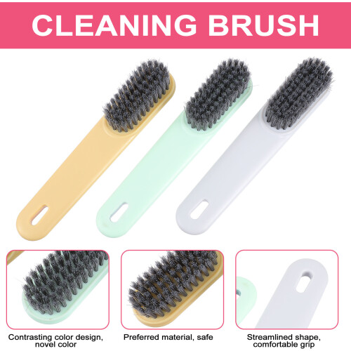 3St Plastic Multi-Use Schoonmaakborstels Met Zachte Thuis 1