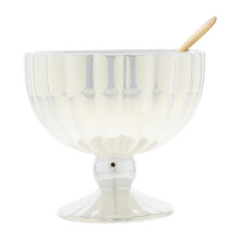 Set Ciotole In Con Cucchiaio Per Gelato, , Yogurt