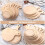 1 Pezzo Vassoio In Piatto Rotondo Per Pizza Beige 8