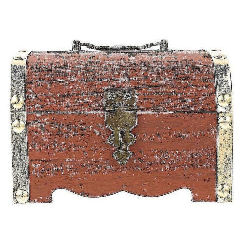 1 boîte à monnaie en bois