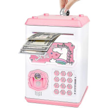 Tirelire Cochon, Jouet Licorne Super Cadeau pour Filles Garçons Enfants, Mini Distributeur Automatique