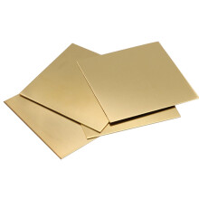 H62 Brass Plates, 6mm Thick, 100mm Wide, 150mm Long, One Piece