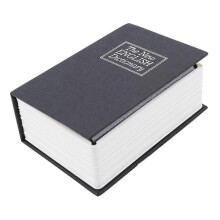 imitates the look of a book and is perfect for home (mini black)