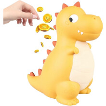 Sparschwein – [mittelgroß] gelber Dinosaurier